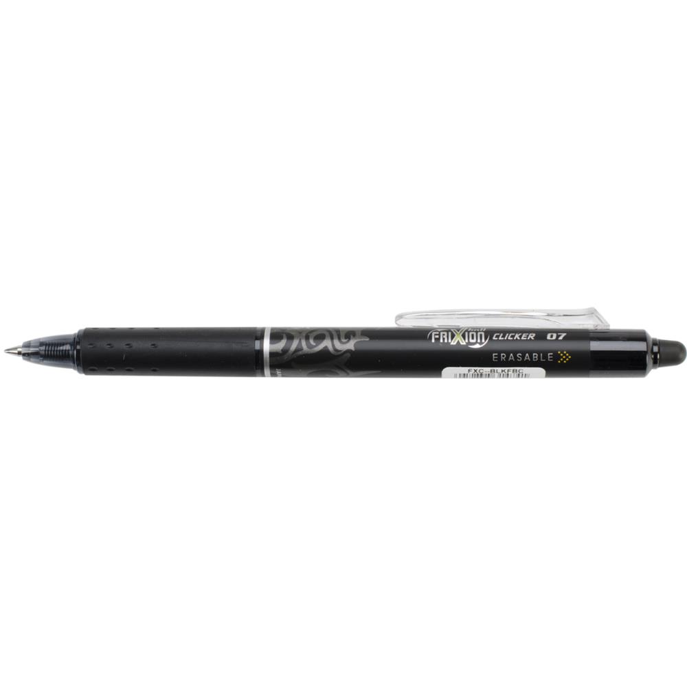 Pilot FriXion Black Fine Point Clicker Erasable Pen